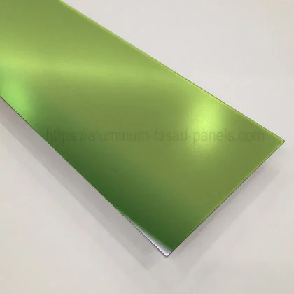 Алюминиевый лист Хамелеон Green Forest H0007