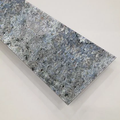 Алюминий рулонной окраски для фасада 1,5х1500х4000 покрытие PlastCover цвет 1011 Мрамор Тоскана AluHype