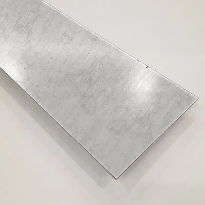 Алюминий рулонной окраски для фасада 1,5х1500х4000 покрытие PlastCover цвет 44 Бетон Манхэттен AluHype