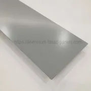Алюминиевый лист RAL 9006 серебро металлик